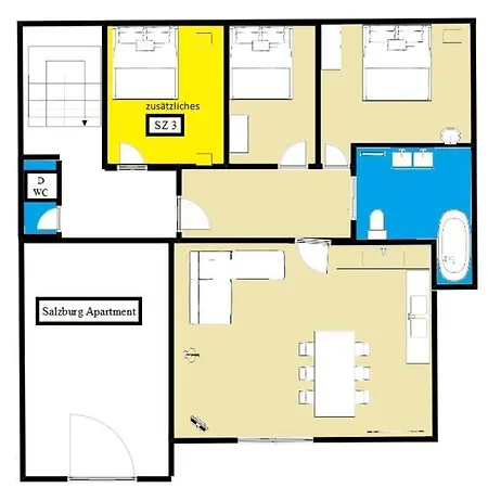 Alpenapartment 2 - 6 Personen * Abtenau